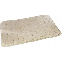 Euromat Sumba Badmat Antislip Beige 45x75 cm