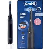 Oral-B iO Series 2 Elektrische Tandenborstel - Zwart - 3 Poetsstanden - Druksensor