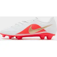 Nike Tiempo Maestro Club Gras / Kunstgras Voetbalschoenen (MG) Kids Wit Felrood Goud