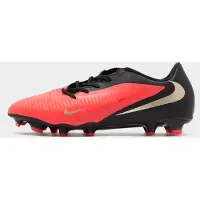 Nike Phantom 6 Low Academy Gras / Kunstgras Voetbalschoenen (MG) Zwart Felrood Goud