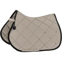 Eskadron Zadeldek Silk Contrast Diamond Platinum 26/27 Full Pale grey