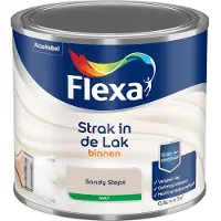 Flexa - Strak In De Lak Binnenlak Mat - Sandy Steps - Mengverf - 500 Ml