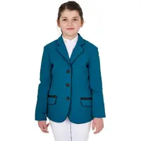 Equestro FW25 Kids Wedstrijdjasje Technical Blue 8