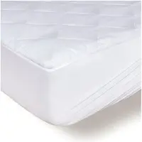 Famanu – Gewatteerde matrasbeschermer 160x200 cm, met elastiek rondom en kap tot 40 cm, ademend en Oeko-tex gecertificeerd
