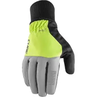 Cube GLOVES WINTER LONG FINGER X NF GREY/YELLOW
