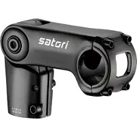 Satori stuurpen Hatchback verstelbaar 31.8/110 mat zwart