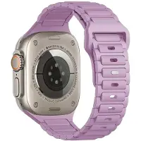 123Watches bandje Raveo - siliconen - paars - 38 · 40 · 41 & 42 mm - Geschikt voor Apple Watch series 1/2/3/4/5/6/7/8/9/10/11/12/SE/SE2/SE3