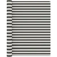 vidaXL Tenttapijt 250x550 cm antracietkleurig en wit