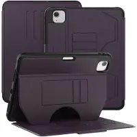Mobigear Tablethoes geschikt voor Apple iPad Pro 11 Inch (2018) Hoes | Magnetic Folio Bookcase + Stylus Houder - Paars
