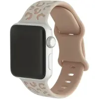123Watches Wild bandje - siliconen - sterrenlicht roze - 44 · 45 · 46 & 49 mm - Geschikt voor Apple Watch series 1/2/3/4/5/6/7/8/9/10/11/12/SE/SE2/SE3/Ultra/Ultra 2/Ultra 3/Ultra 4