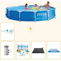 Intex Framezwembad, rond - 366x76 cm - 6-delig, model S21023