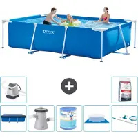 Intex Rechthoekig zwembad - 300x200x75 cm - 8-delig - Model S30174