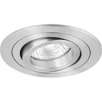 Lytra Rota Round Inbouwspot Brushed Aluminium