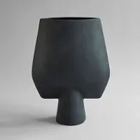 101 Copenhagen Sphere Vase Square Vaas Black | Hexa