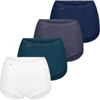 Sloggi Slip ' Originals Basic ' blauw / groen / lila / wit