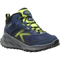Keen Wandelschoenen Unisex Blauw Textiel Maat 34
