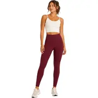 Puma Trainingsleggings met strakke pasvorm voor dames (Aubergine)