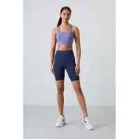 Tommy Life Korte Hoge Taille Gebreide Leggings