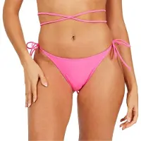 Brave Soul Dames/dames Zijwaartse Bikinibroekjes (Neonroze)