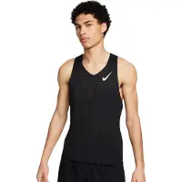 Nike Heren Aero Swift Dri-FIT Vest Top (Zwart, Wit)