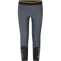 Skins 3/4-legging voor heren met nauwsluitende pasvorm (Zwart)