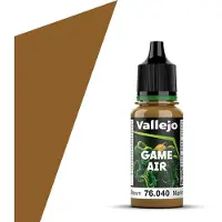 Vallejo Hobbyverf Acrylverf - 76040 Game Air - Leather Brown - Acryl - Verf flesje - 18 ml
