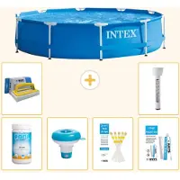 Intex Framezwembad, rond - 366x76 cm - 7-delig, model S21333