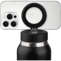 Onamaste Thermosfles 750ml met Magnetische Telefoonhouder