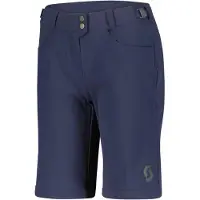 SCOTT - Women's Shorts Trail Flow with Pad - Fietsbroek S, blauw