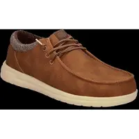 HeyDude Instappers Heren Paul Cognac Jersey | Maat 46
