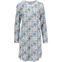 Ringella Katoenen dames nachthemd fjord blauw | Maat 38