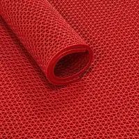 Ivol Ultra Grip rastermat met s-structuur 90 cm - Rood - verkocht per strekkende meter