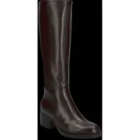 Wonders Dames Leren laarzen Isy bruin (36), Leer, 3 tot 5 cm, Ritssluiting, Casual G-6262