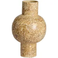 Light & Living Natuurlijke bruine bamboe vaas Girona