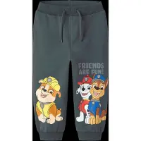Name it Broek 'NMMARGUS PAW' navy / karamel / geel / knalrood