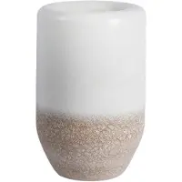 Light & Living Light&living Vaas deco Ø32x50 cm ISAURA keramiek crème+bruin