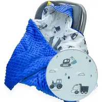 Kerstin Baby Deken voor Kinderwagen & Autostoel - Zacht & Warm