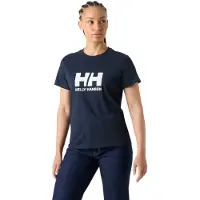 Helly Hansen Logo 3.0 T-shirt Met Korte Mouwen Blauw M Vrouw