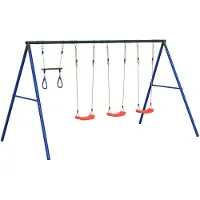 vidaXL Schommelset met schommels en trapeze