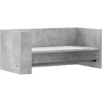 vidaXL Wandschap 70,5x35x30,5 cm bewerkt hout betongrijs
