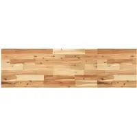 vidaXL Wandschap zwevend olieafwerking 160x40x4 cm massief acaciahout