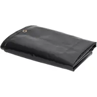 vidaXL Zeildoek 650 g/m² 4x8 m Zwart