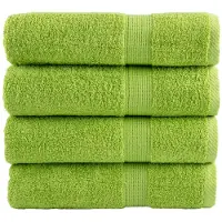 vidaXL Badhanddoeken SOLUND 4 st 600 g/m² 100x150 cm