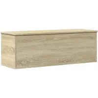 vidaXL Opbergbox 102x35x35 cm bewerkt hout sonoma eikenkleurig
