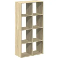 vidaXL Kamerscherm / boekenkast 69,5x29x137,5 cm hout sonoma eiken
