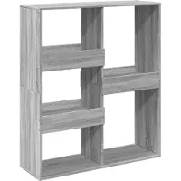 vidaXL kamerscherm 100x33x115 cm bewerkt hout grijs sonoma eikenkleur