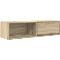 vidaXL Tv-meubel 100x31x25,5 cm bewerkt hout sonoma eikenkleurig