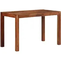 vidaXL Eettafel 120x60x76 cm massief acaciahout