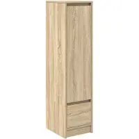 vidaXL Highboard 29,5x34x119,5 cm spaanplaat sonoma eikenkleurig