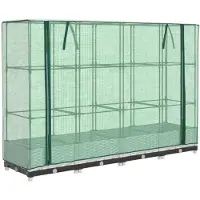 vidaXL Plantenbak verhoogd met kashoes 160x40x123 cm rattanlook